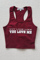 You Look Like You Love Me Graphic Tank from Amazing Lace