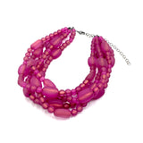 Amethyst Luxe Sylvie Necklace from Leetie Lovendale