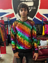 Any Old Iron Mens Golden Rainbow Sweatshirt from Any Old Iron