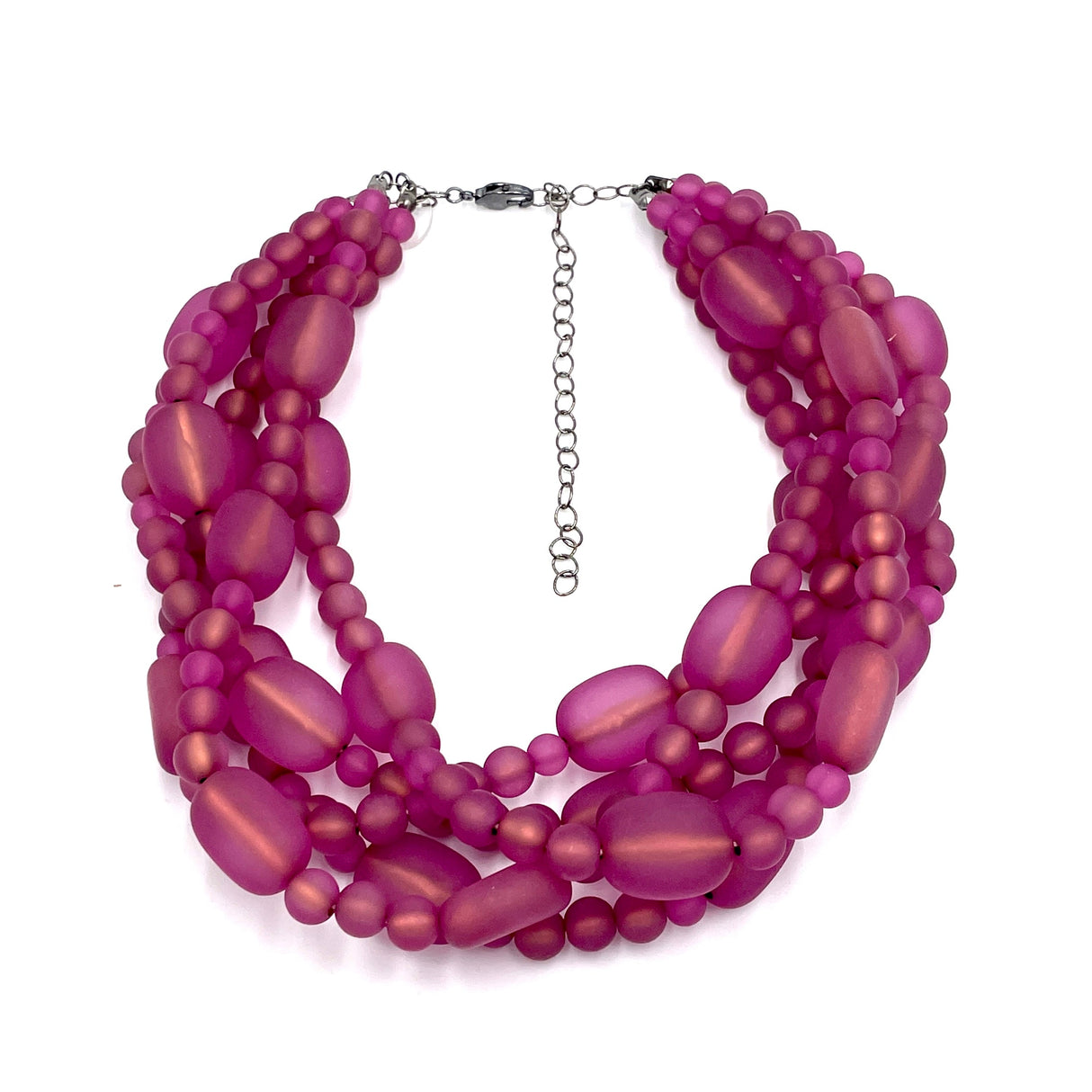 Amethyst Luxe Sylvie Necklace from Leetie Lovendale