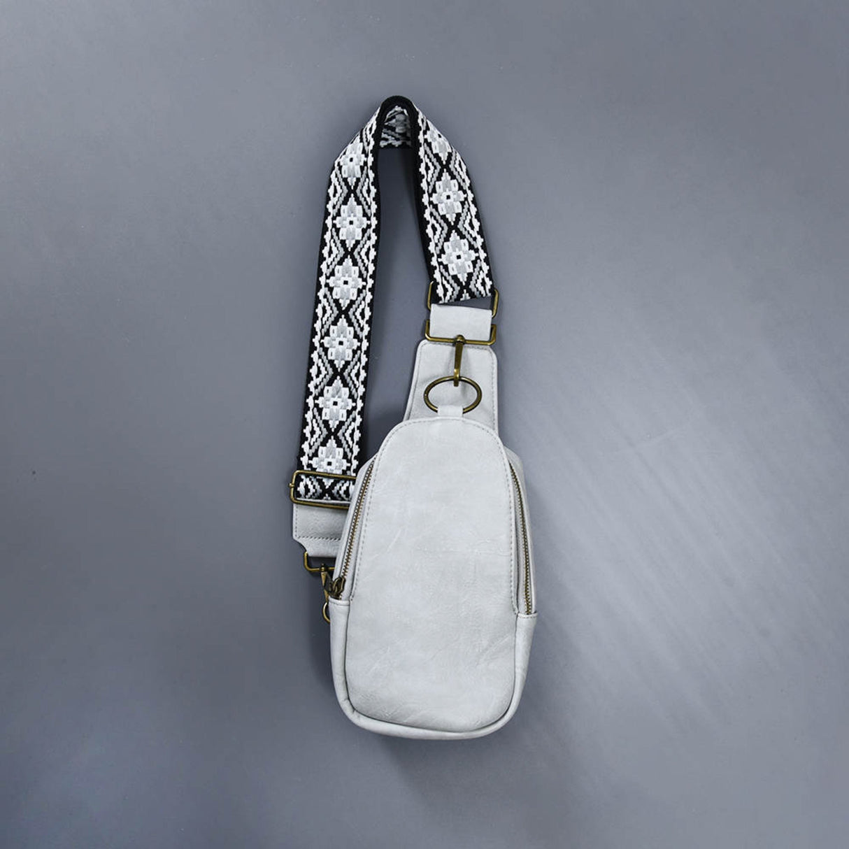 The Isla Sling Bag with Guitar Strap | Gray from Babs+Birdie