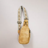 The Isla Sling Bag with Guitar Strap | Brown from Babs+Birdie