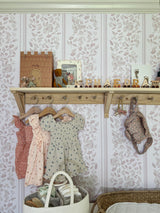 Bridget Wallpaper by Fox and Pebble from Loomwell Home Goods