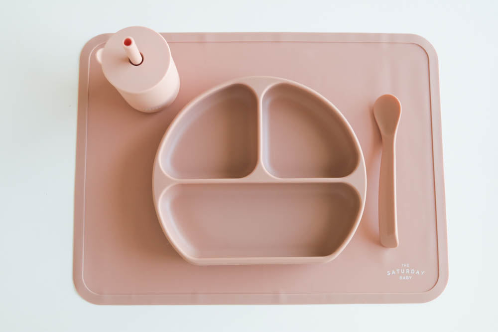 Coral Placemat From The Saturday Baby