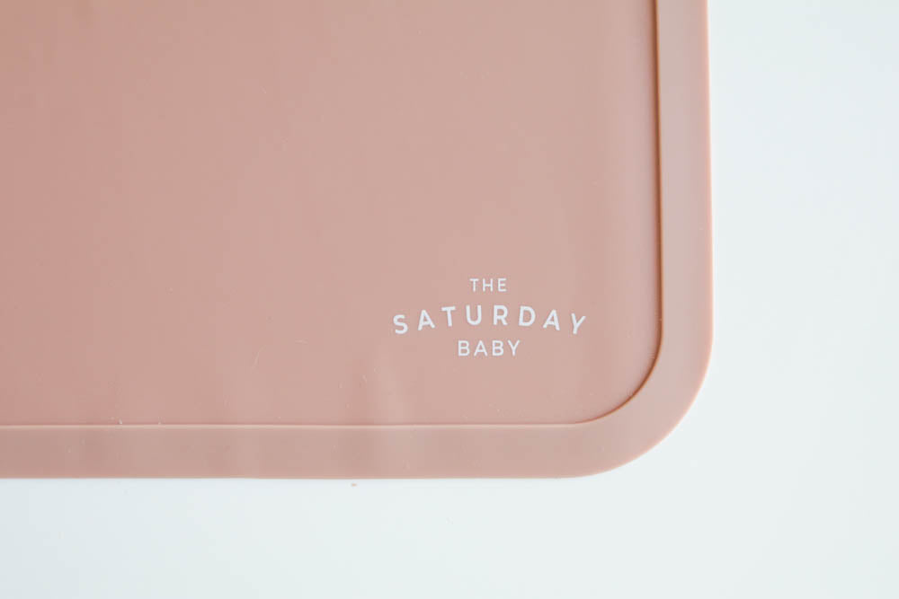 Coral Placemat From The Saturday Baby