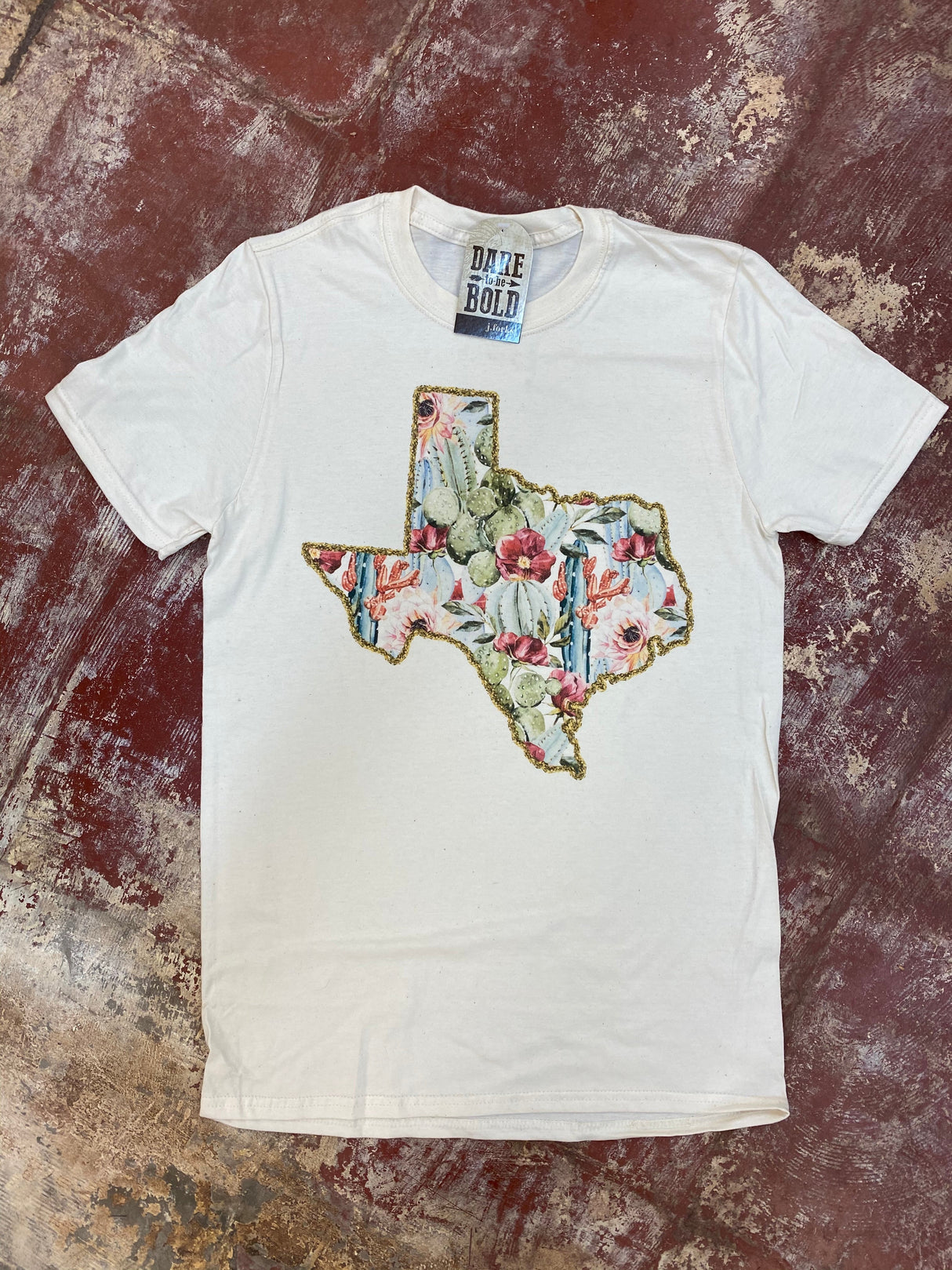 1718 Succulent State Tee from J.Forks Designs