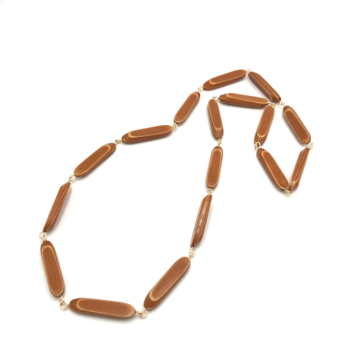 Bamboo Carmen Necklace from Leetie Lovendale