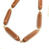 Bamboo Carmen Necklace from Leetie Lovendale