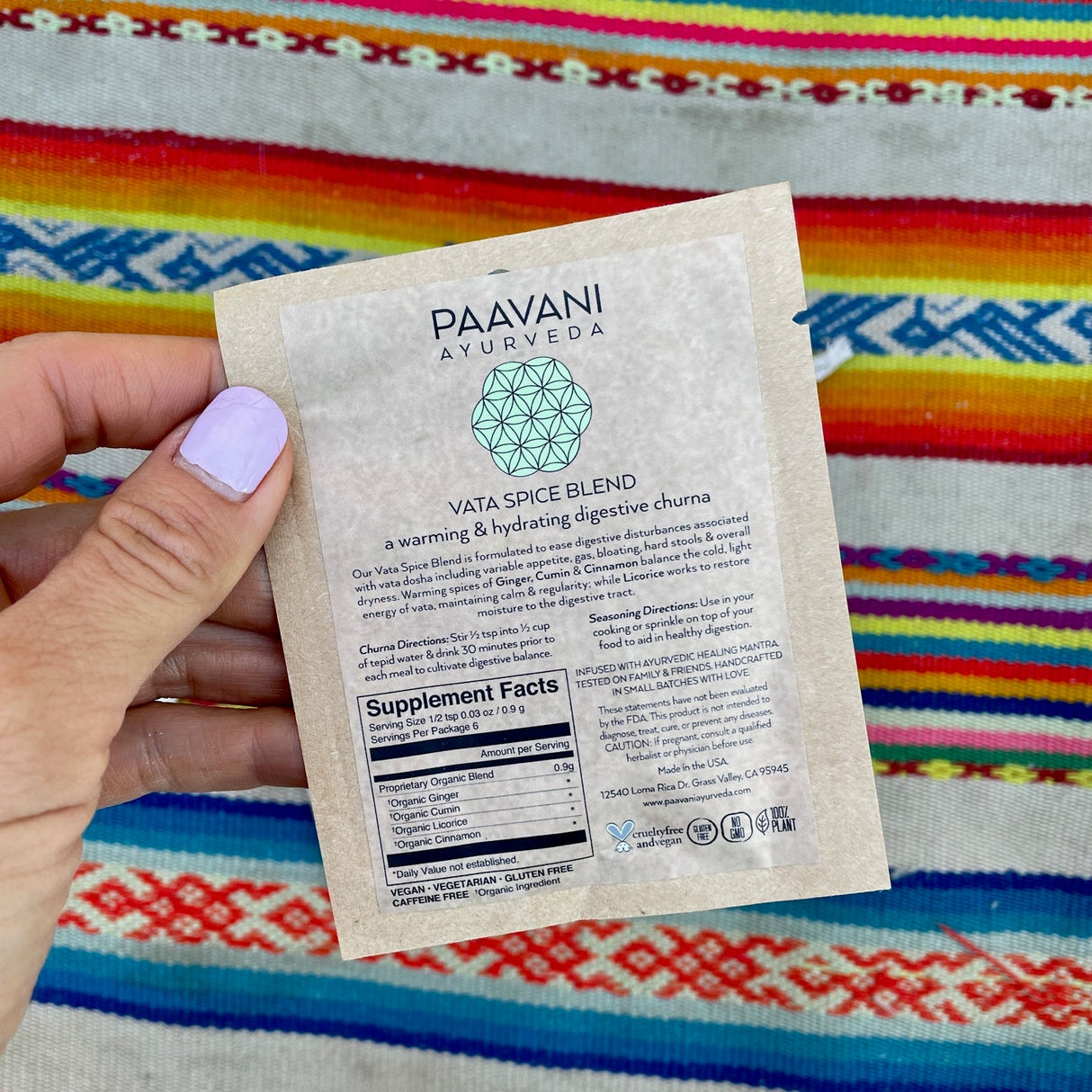 Fall Sampler Kit from Paavani Ayurveda