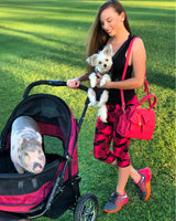 Cottontail - Red Vegan Leather Bag from Gunas New York