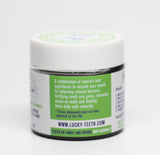 Extra Whitening Organic Charcoal Toothpaste 2oz From Lucky Teeth