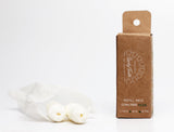 PLA Corn Dental Floss Fiber  REFILLS - NON GMO - 2 Spools Total 60m / 66 yds from Lucky Teeth