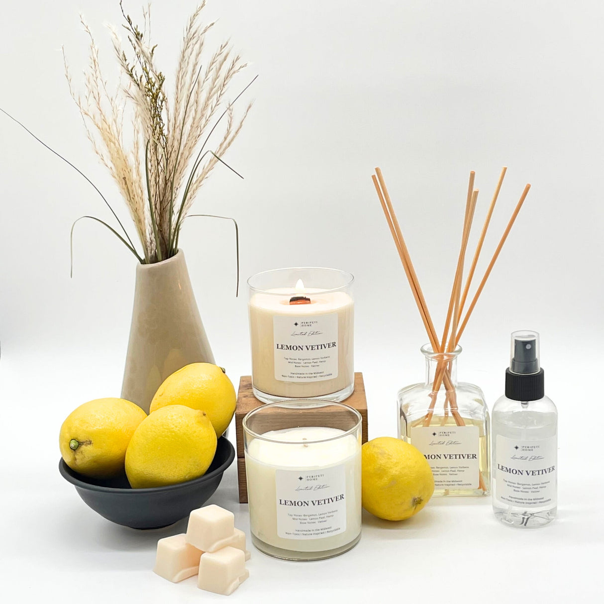Lemon Vetiver (Seasonal) from Peripeti Home