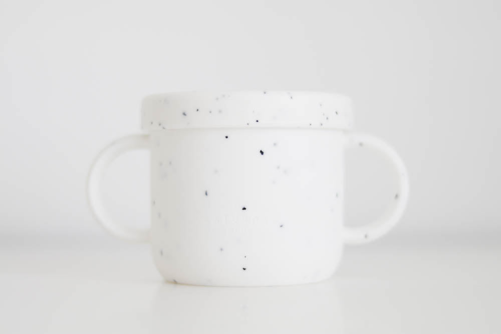 Cloud Speckled Snack Cup From The Saturday Baby