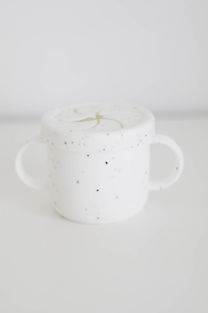 Cloud Speckled Snack Cup From The Saturday Baby