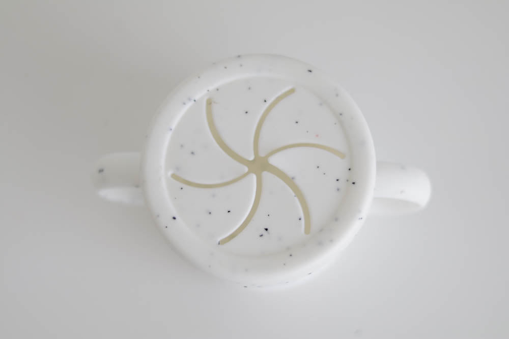 Cloud Speckled Snack Cup From The Saturday Baby
