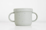 Sage Speckled Snack Cup from The Saturday Baby