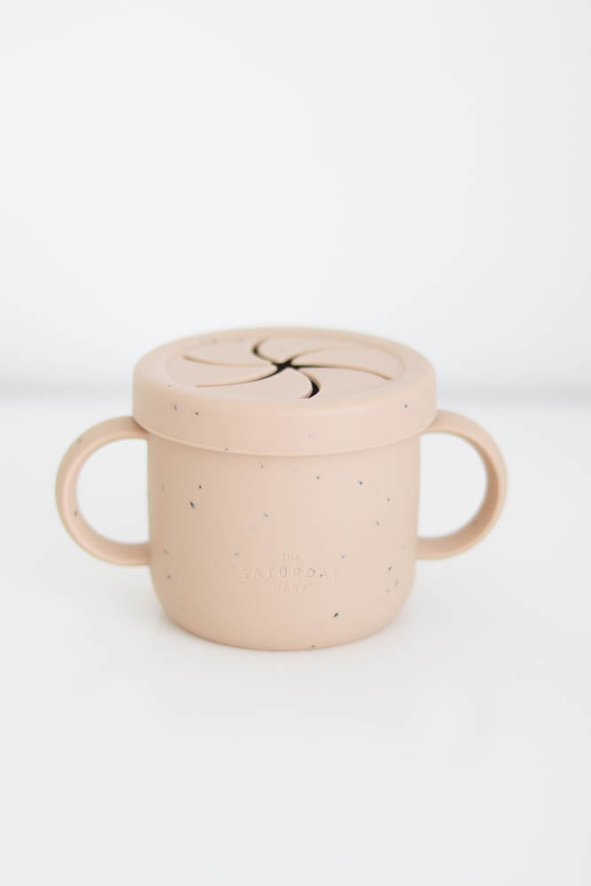 Sand Speckled Snack Cup from The Saturday Baby