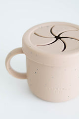 Sand Speckled Snack Cup from The Saturday Baby