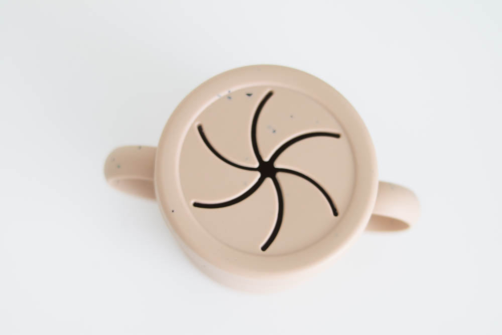 Sand Speckled Snack Cup from The Saturday Baby
