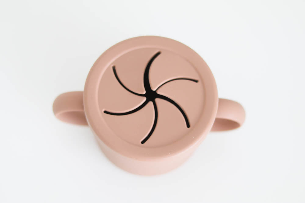Coral Snack Cup From The Saturday Baby