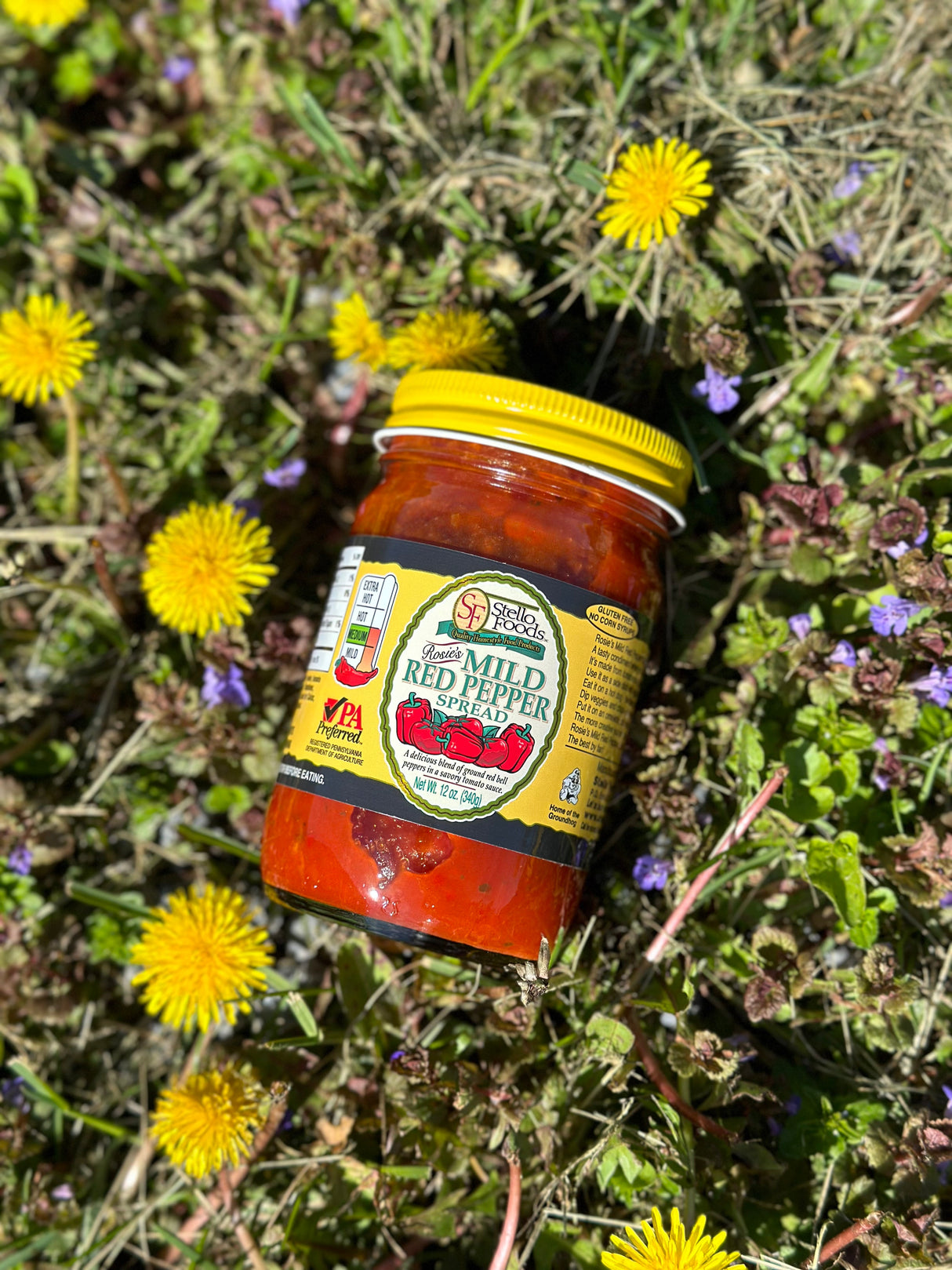Stello Foods - Rosie's Mild Pepper Spread 12 oz from Stello Foods
