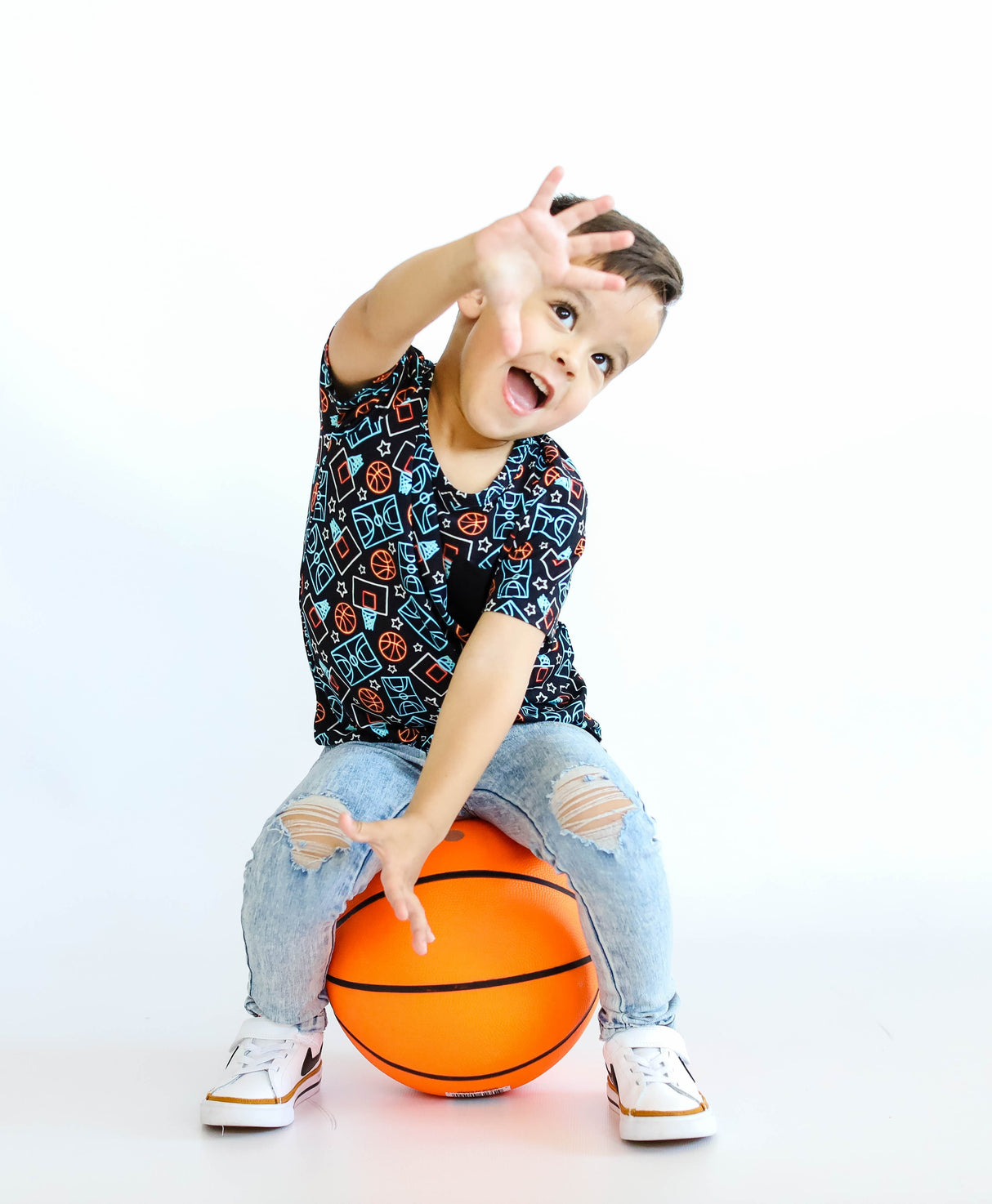 DUNKIN' VIBES DREAM POCKET TEE from DREAM BIG LITTLE CO