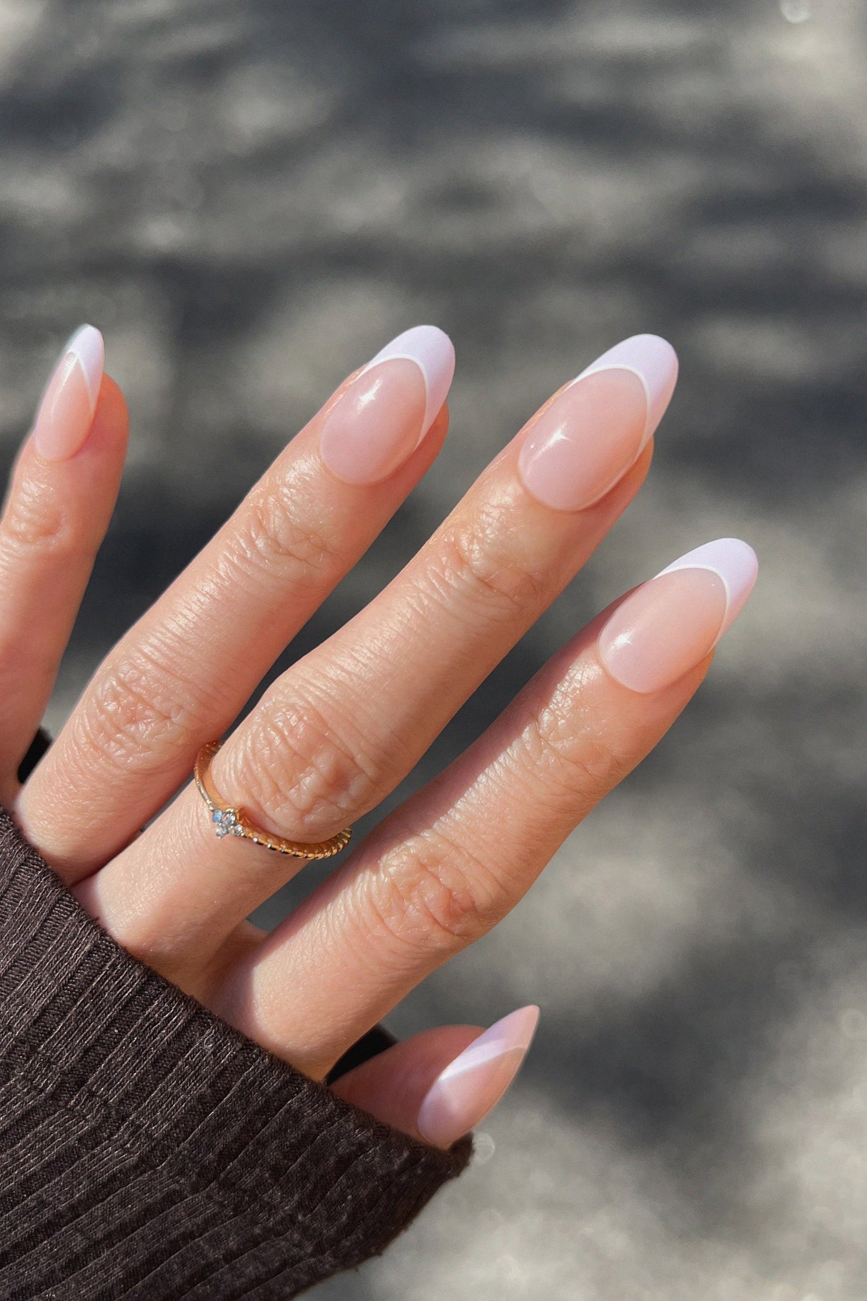 Lavender Petal Grace | Soft & Durable Press-On Nails from Bonmuz