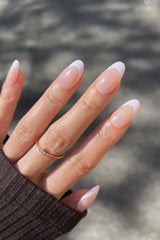 Lavender Petal Grace | Soft & Durable Press-On Nails from Bonmuz