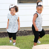 Organic Dot Flutter Bapron from BapronBaby