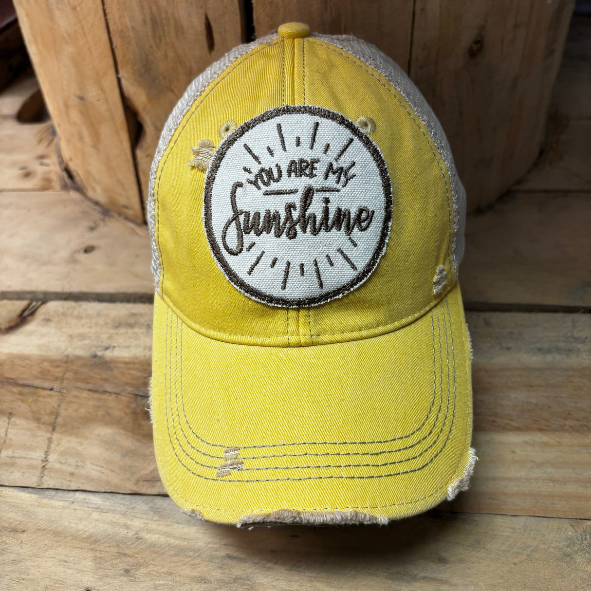 You Are My Sunshine Hat from The Goat Stock
