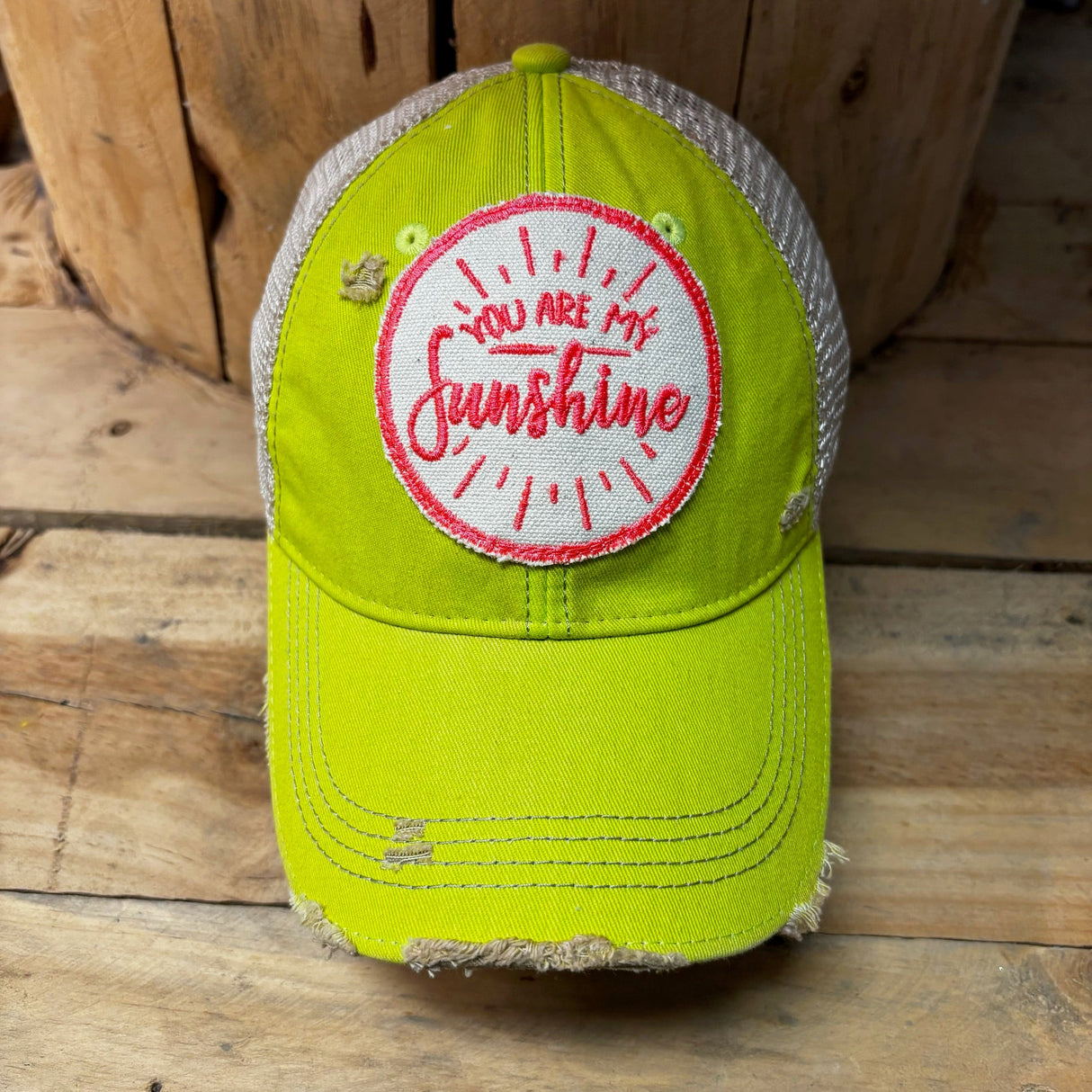 You Are My Sunshine Hat from The Goat Stock