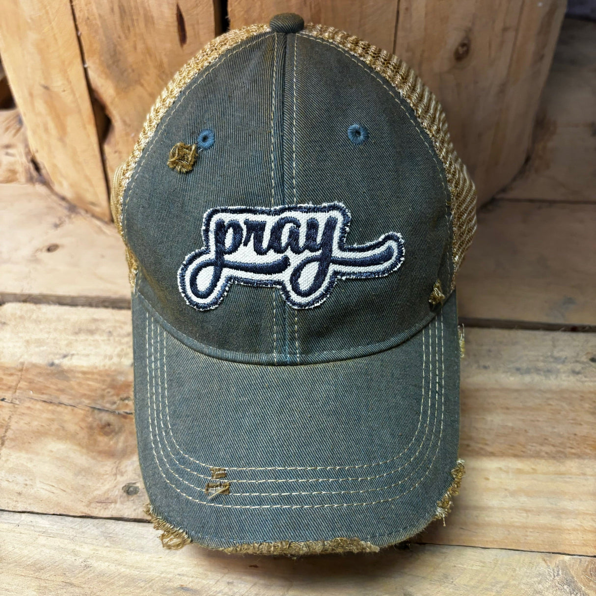Pray Hat from The Goat Stock