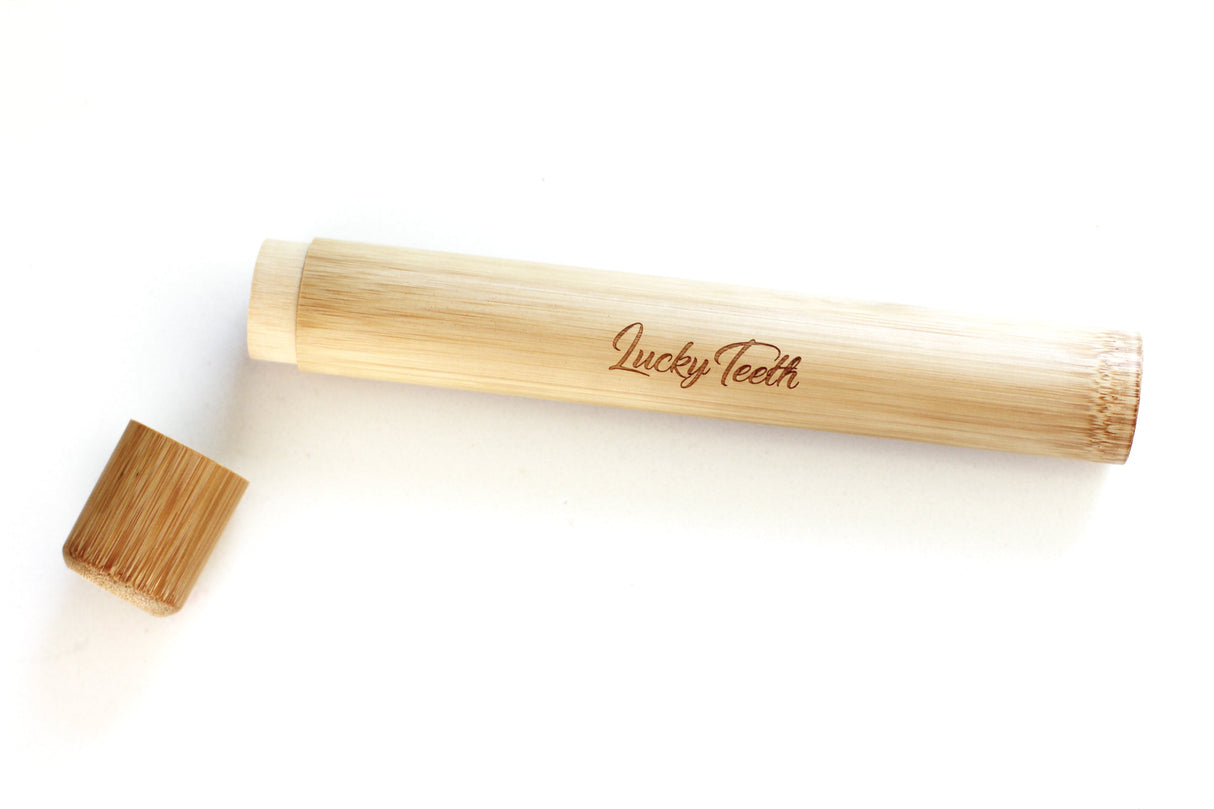 Bamboo Toothbrush Travel & Storage Case from Lucky Teeth