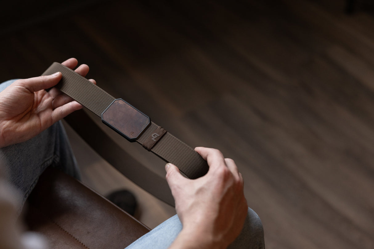 Groove Belt Walnut/Brown from Groove Life
