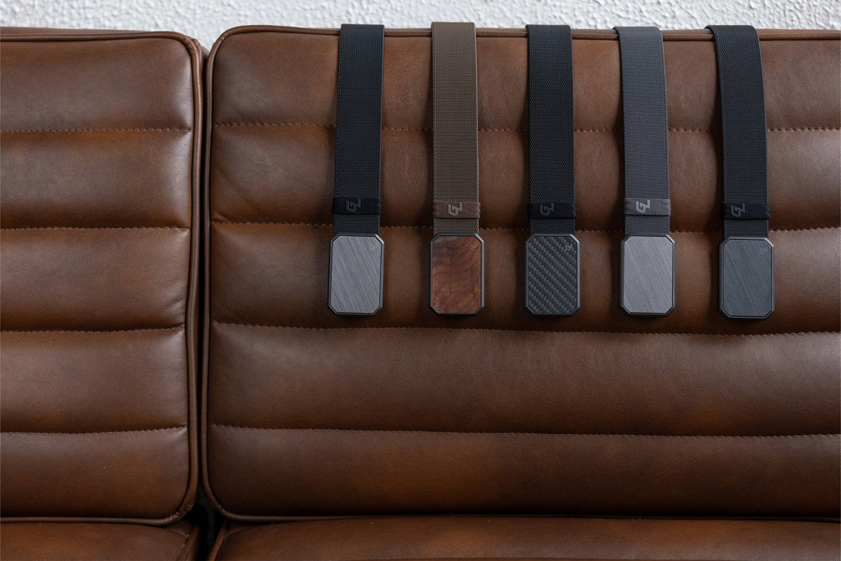 Groove Belt Gun Metal/Brown from Groove Life