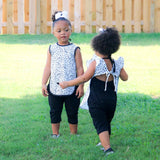 Organic Dot Flutter Bapron from BapronBaby