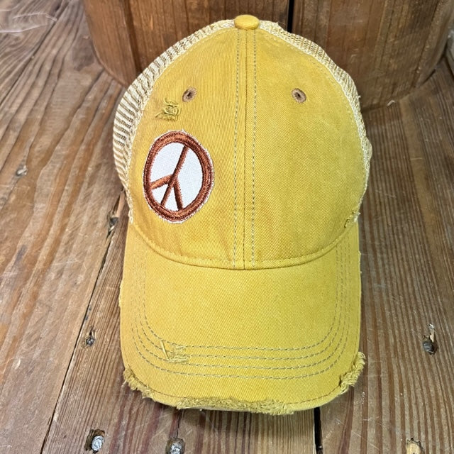 Peace Sign Hat from The Goat Stock