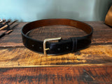 Handmade Leather Belt | Horse Butt | Black from Jack Foster