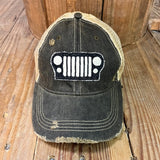 Black Jeep Grill Hat From The Goat Stock