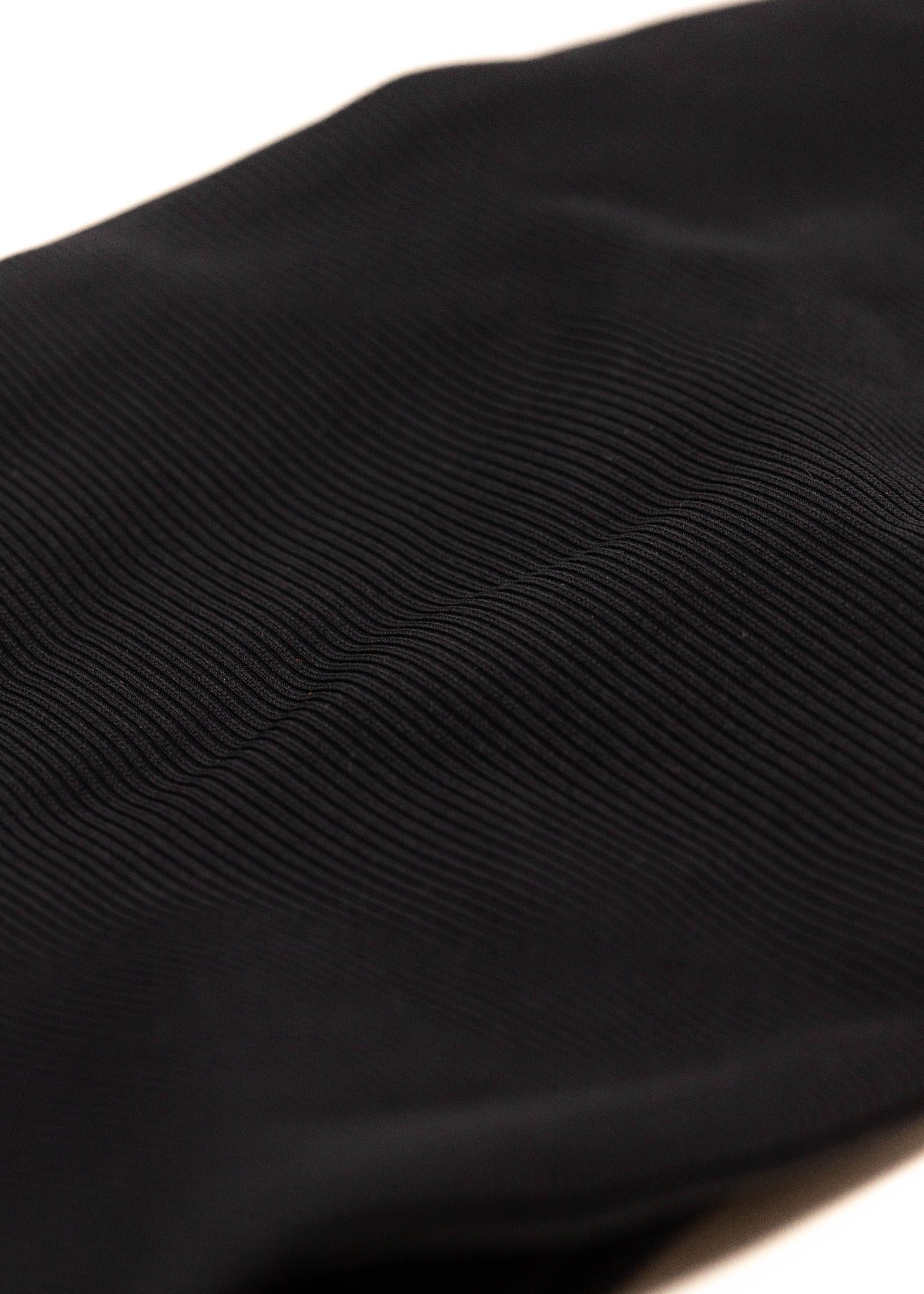 Nalani String Bottom X Black Eco-Rib from Sundaze Bikinis