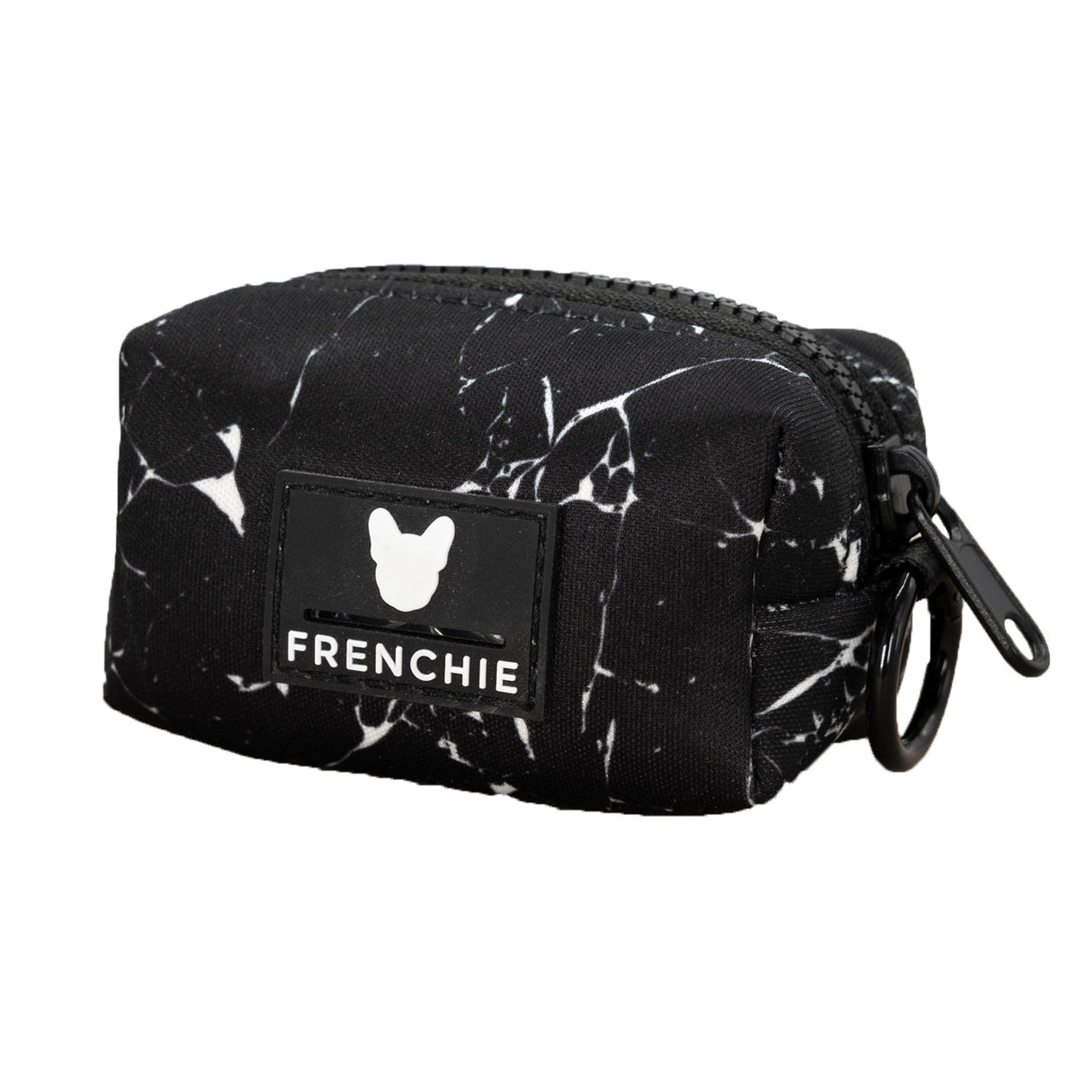 Frenchie Poo Bag Holder - Black Marble from Frenchie Bulldog