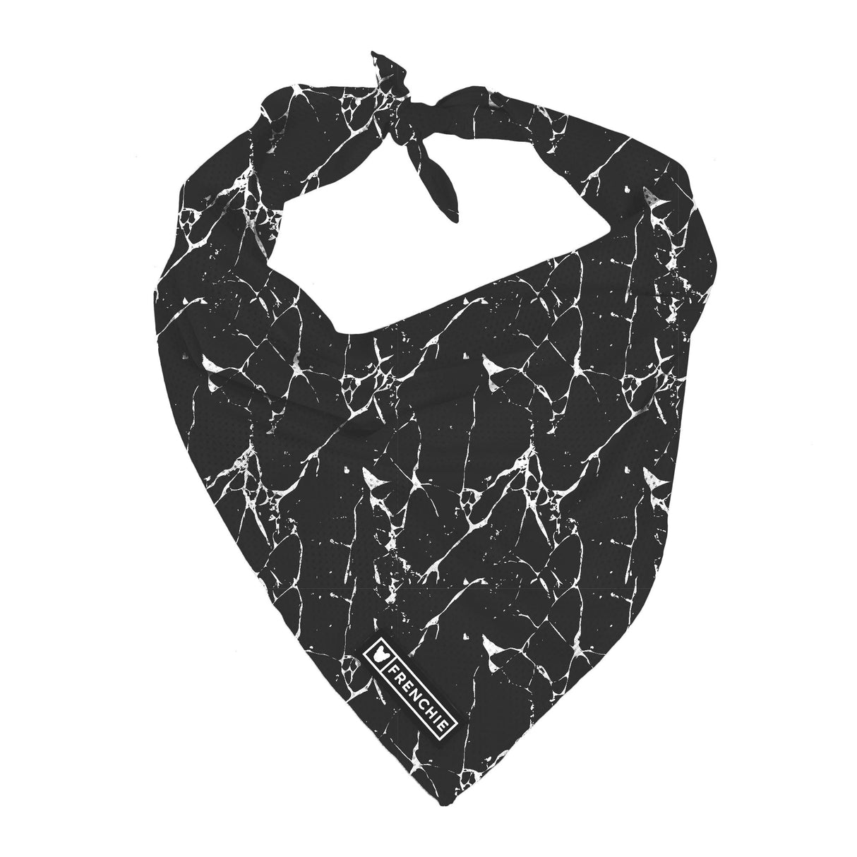Frenchie Cooling Bandana - Black Marble from Frenchie Bulldog