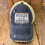 Booze & Bonfires Hat From The Goat Stock