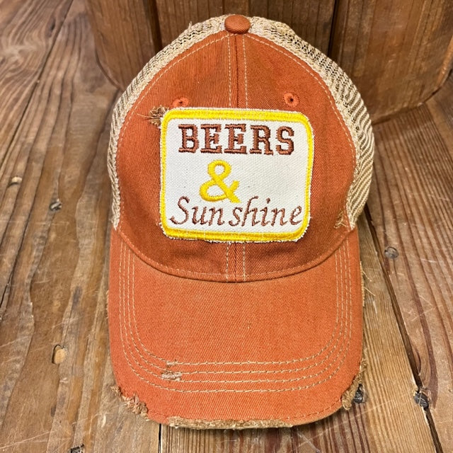 Beers & Sunshine Hat From The Goat Stock