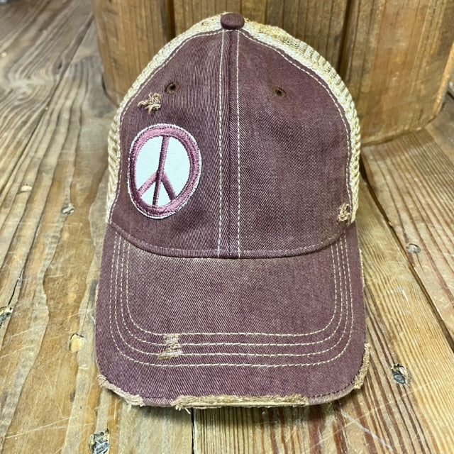 Peace Sign Hat from The Goat Stock