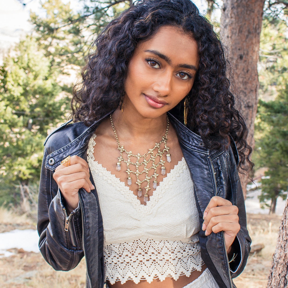 Shine On Necklace | Gold from Hiouchi Jewels