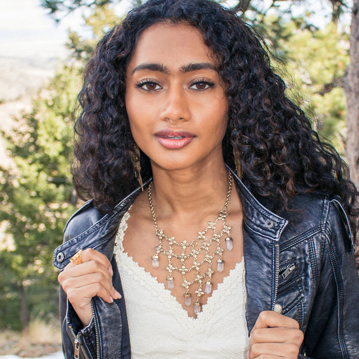 Shine On Necklace | Gold from Hiouchi Jewels