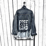 'FREE BIRD' DENIM JACKET from Wren + Glory