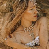 Lonna Love Necklace | Gold from Hiouchi Jewels